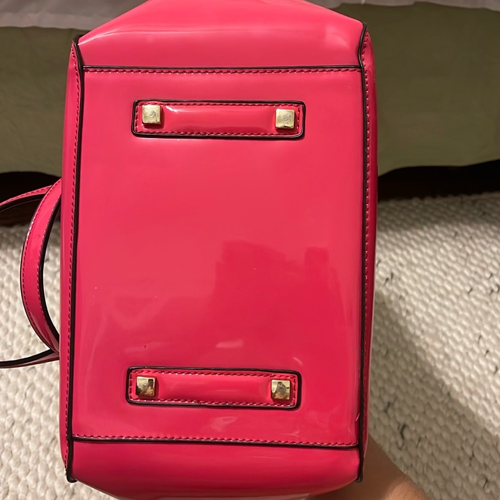 PINK LEATHER SIMPLY NOELLE PURSE - Picture 5 of 15